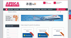 Desktop Screenshot of afrifares.com