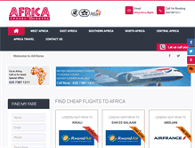 Tablet Screenshot of afrifares.com